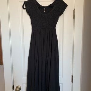 Free people black maxi dress